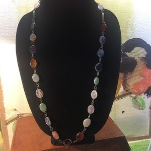 30”gemstone necklace
